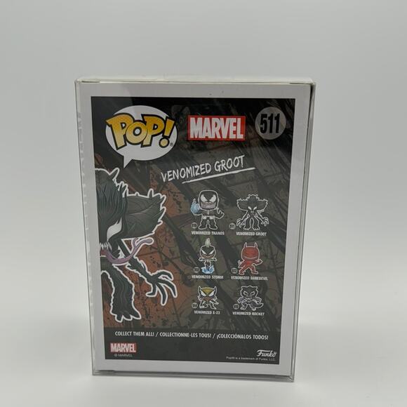 Funko Pop! Venomized Groot with Black and Pink Highlights - Picture 3 of 6